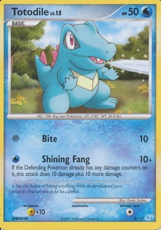 Totodile (8/12) [Diamond & Pearl: Trainer Kit - Manaphy] | RetroPlay Games