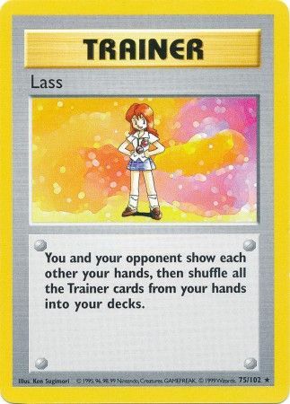 Lass (75/102) [Base Set Shadowless Unlimited] | RetroPlay Games