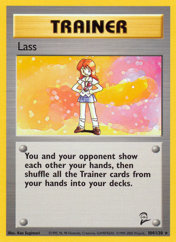 Lass (104/130) [Base Set 2] | RetroPlay Games