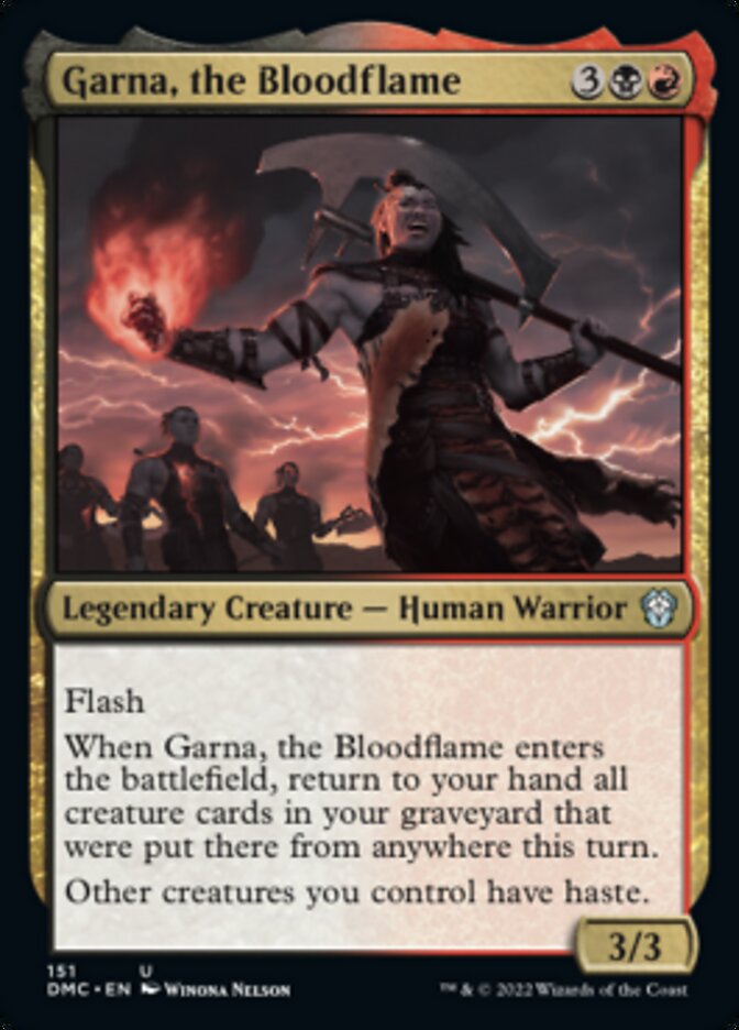 Garna, the Bloodflame [Dominaria United Commander] | RetroPlay Games