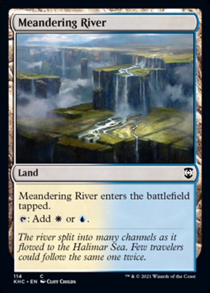 Meandering River [Kaldheim Commander] | RetroPlay Games