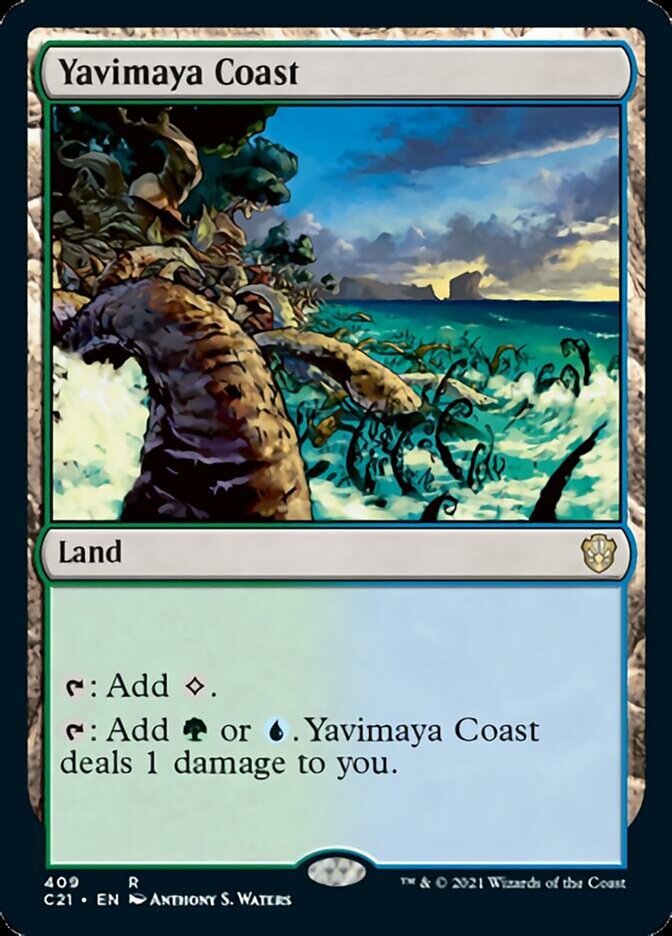 Yavimaya Coast [Commander 2021] | RetroPlay Games