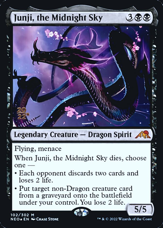 Junji, the Midnight Sky [Kamigawa: Neon Dynasty Prerelease Promos] | RetroPlay Games