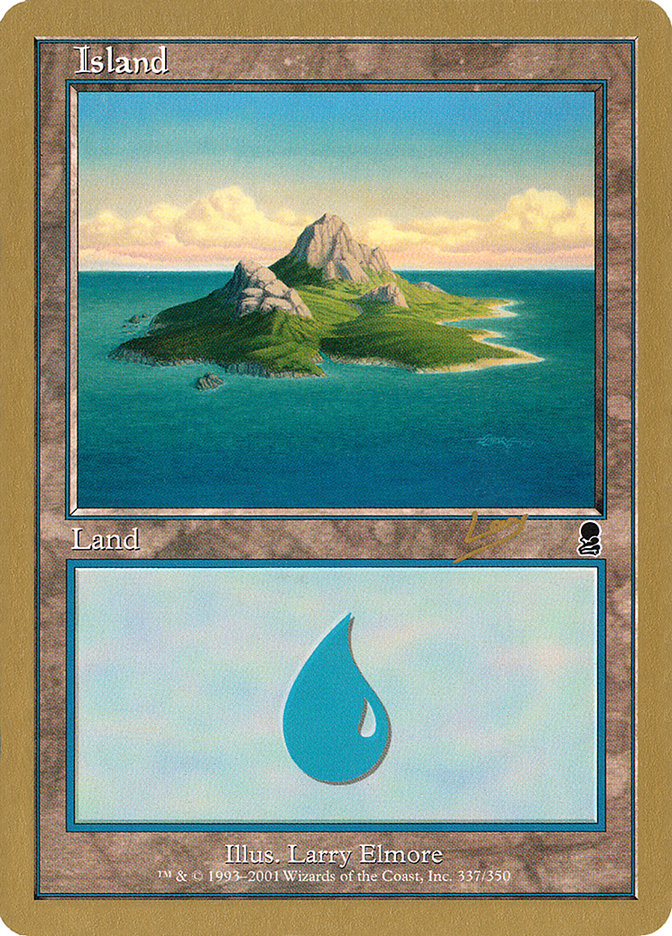 Island (rl337) (Raphael Levy) [World Championship Decks 2002] | RetroPlay Games