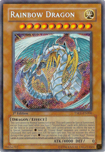 Rainbow Dragon [TAEV-EN006] Secret Rare | RetroPlay Games