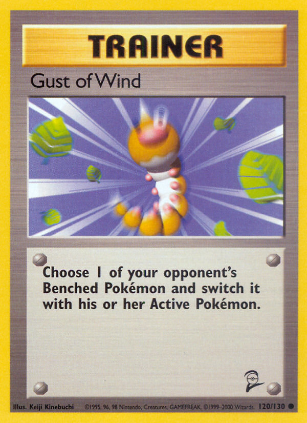 Gust of Wind (120/130) [Base Set 2] | RetroPlay Games