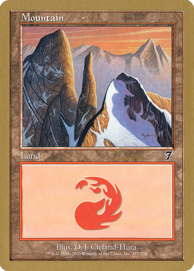 Mountain (jt337) (Jan Tomcani) [World Championship Decks 2001] | RetroPlay Games