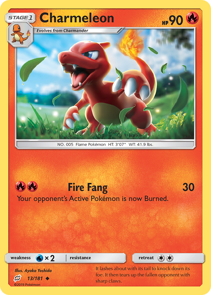 Charmeleon (13/181) [Sun & Moon: Team Up] | RetroPlay Games