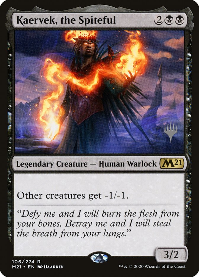 Kaervek, the Spiteful (Promo Pack) [Core Set 2021 Promos] | RetroPlay Games