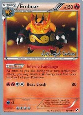 Emboar (20/114) (Twinboar - David Cohen) [World Championships 2011] | RetroPlay Games