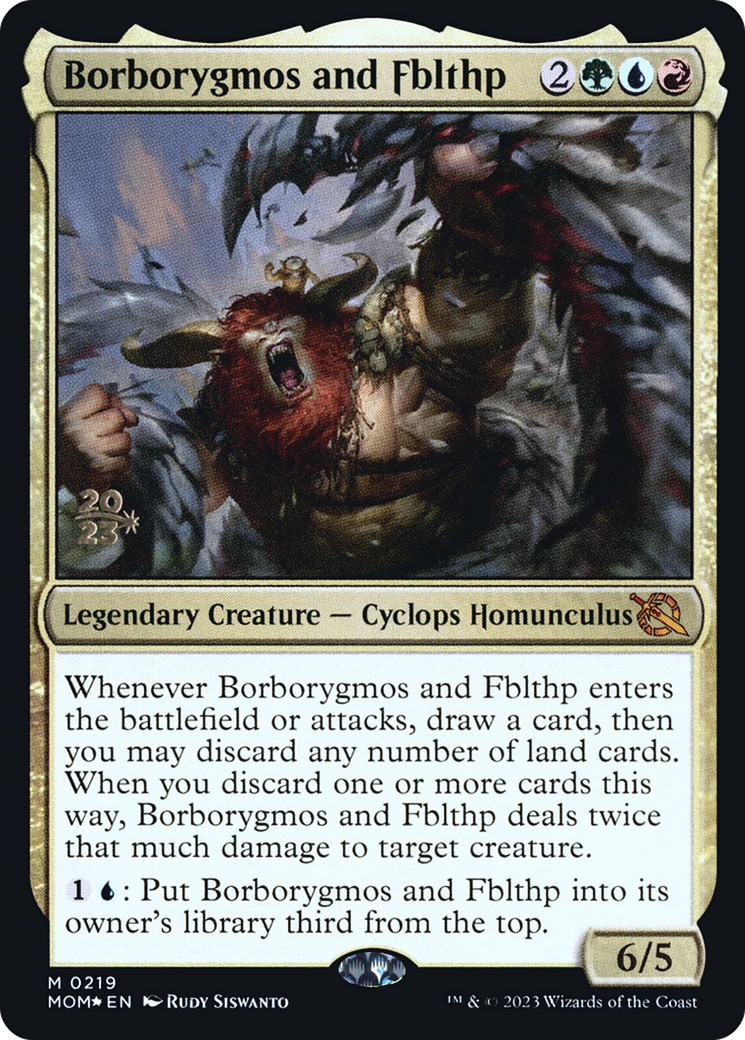 Borborygmos and Fblthp [March of the Machine Prerelease Promos] | RetroPlay Games