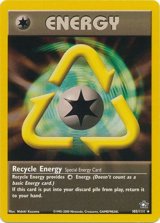 Recycle Energy (105/111) [Neo Genesis Unlimited] | RetroPlay Games