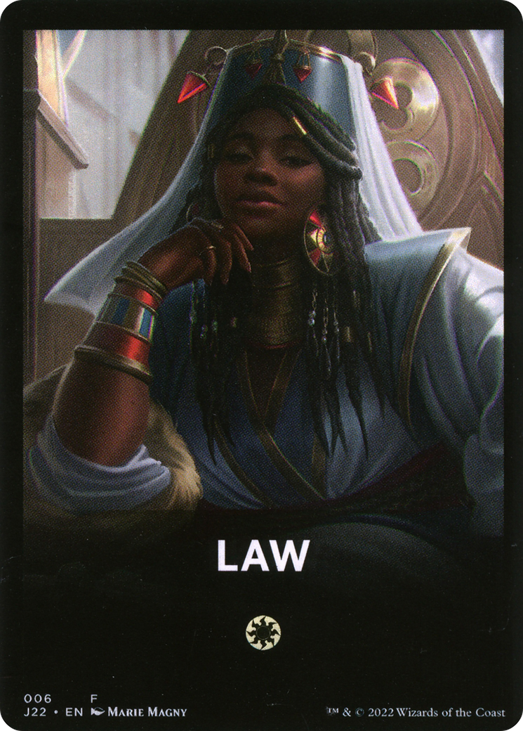 Law Theme Card [Jumpstart 2022 Front Cards] | RetroPlay Games