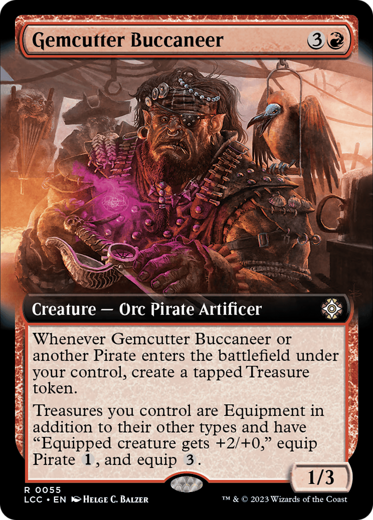 Gemcutter Buccaneer (Extended Art) [The Lost Caverns of Ixalan Commander] | RetroPlay Games