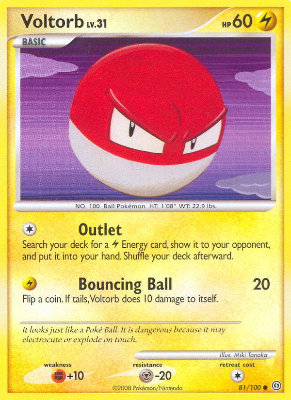 Voltorb (81/100) [Diamond & Pearl: Stormfront] | RetroPlay Games