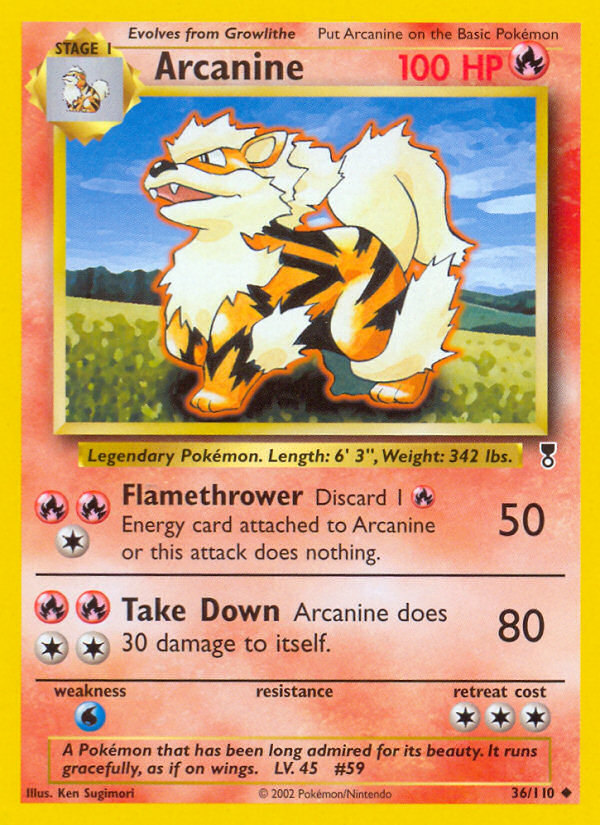 Arcanine (36/110) [Legendary Collection] | RetroPlay Games