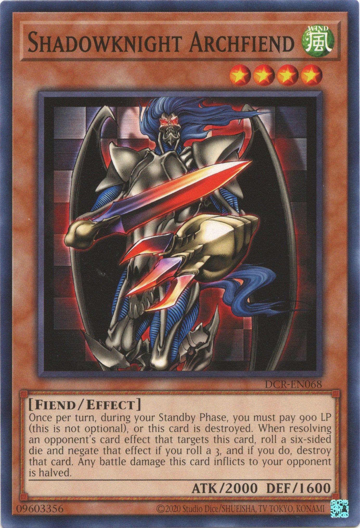 Shadowknight Archfiend (25th Anniversary) [DCR-EN068] Common | RetroPlay Games