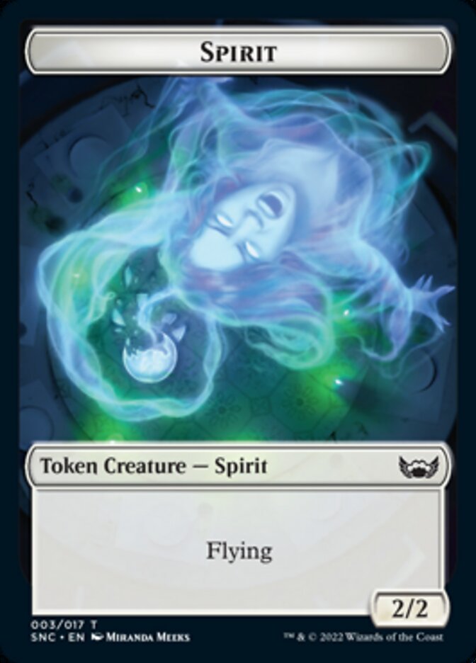 Spirit Token [Streets of New Capenna Tokens] | RetroPlay Games