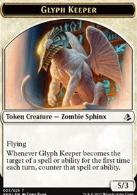 Glyph Keeper // Warrior Token [Amonkhet Tokens] | RetroPlay Games