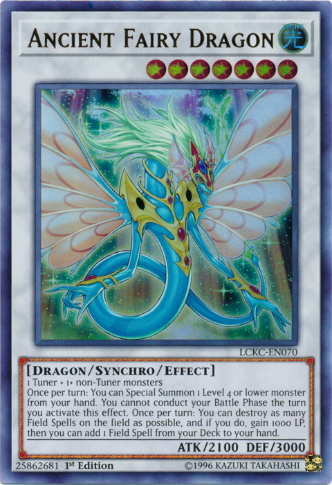 Ancient Fairy Dragon [LCKC-EN070] Ultra Rare | RetroPlay Games