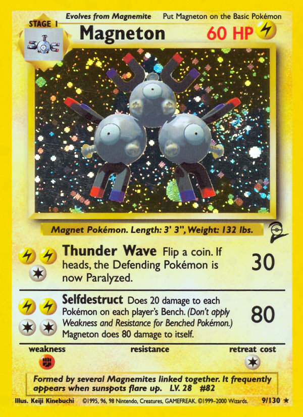 Magneton (9/130) [Base Set 2] | RetroPlay Games