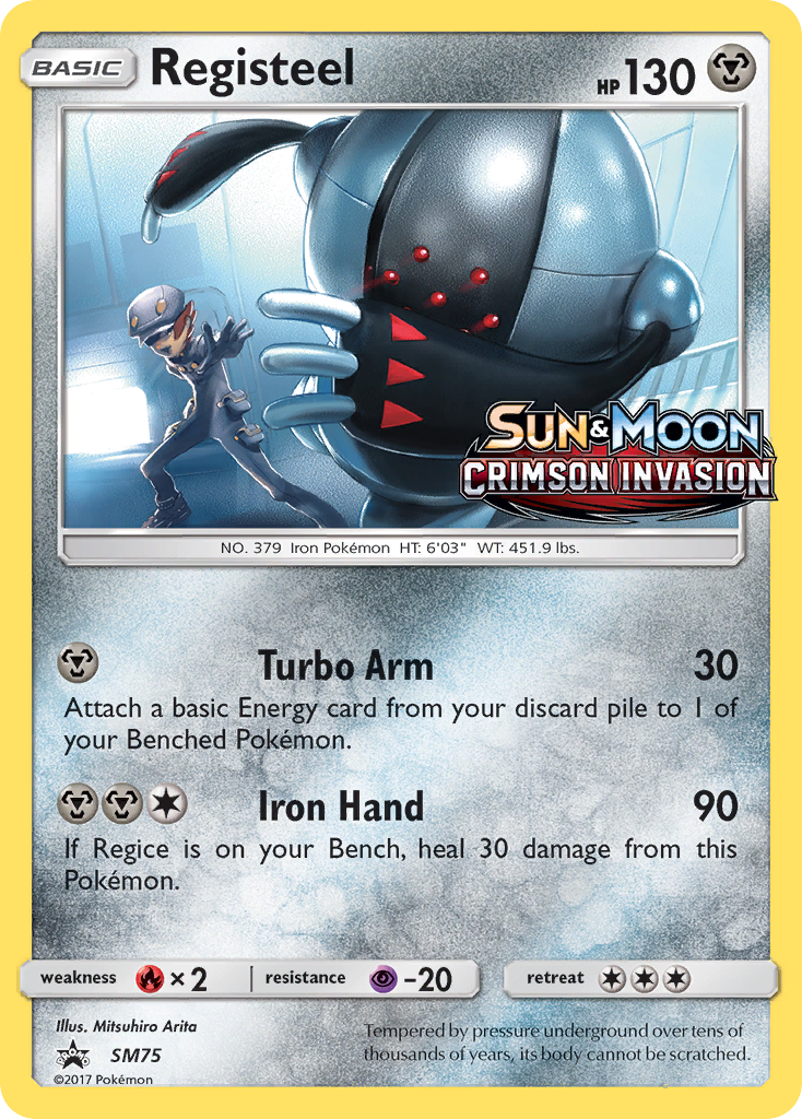 Registeel (SM75) [Sun & Moon: Black Star Promos] | RetroPlay Games