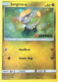 Jangmo-o (75/111) (Cosmos Holo) (EB Games Promo) [Sun & Moon: Crimson Invasion] | RetroPlay Games