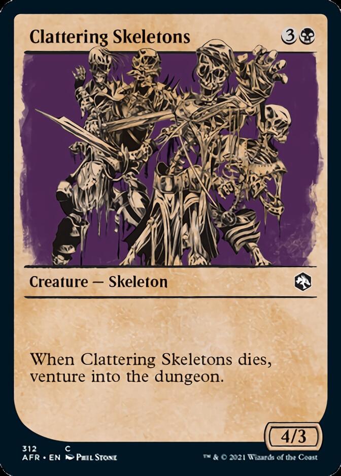 Clattering Skeletons (Showcase) [Dungeons & Dragons: Adventures in the Forgotten Realms] | RetroPlay Games