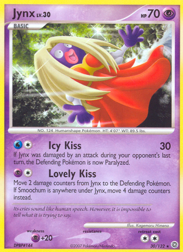 Jynx (30/132) [Diamond & Pearl: Secret Wonders] | RetroPlay Games