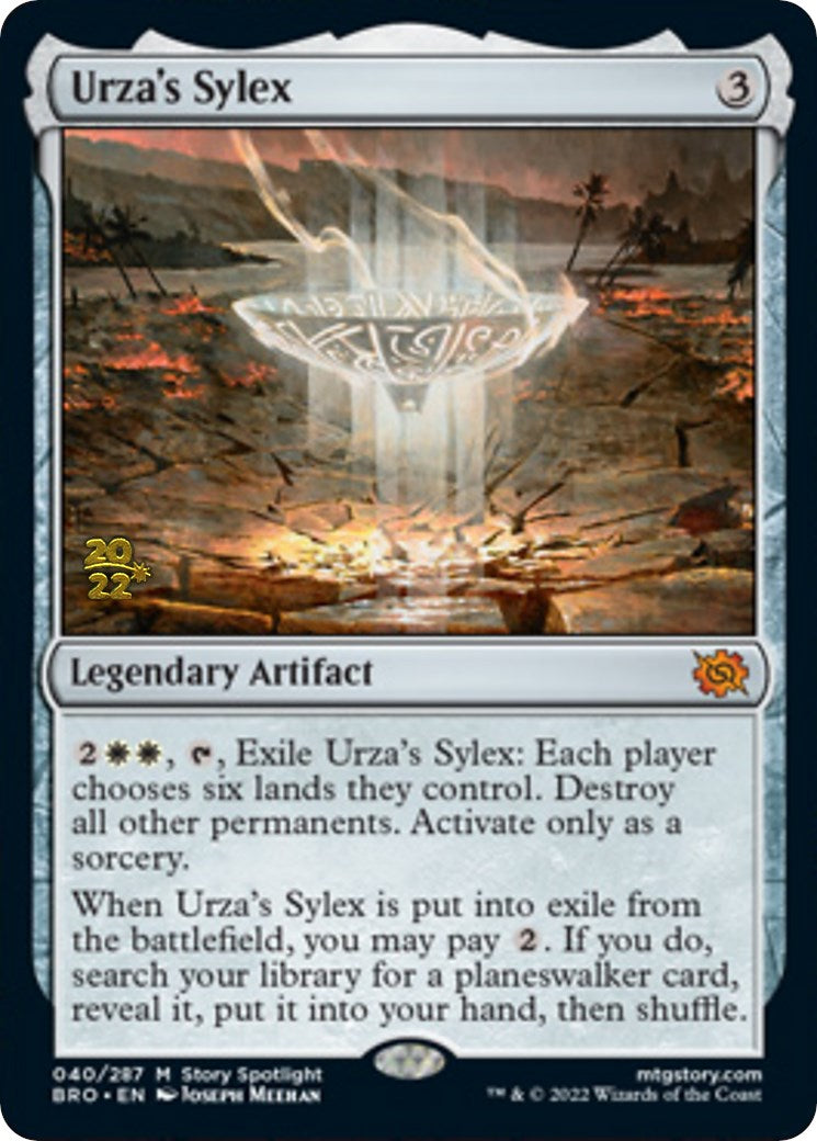 Urza's Sylex [The Brothers' War: Prerelease Promos] | RetroPlay Games