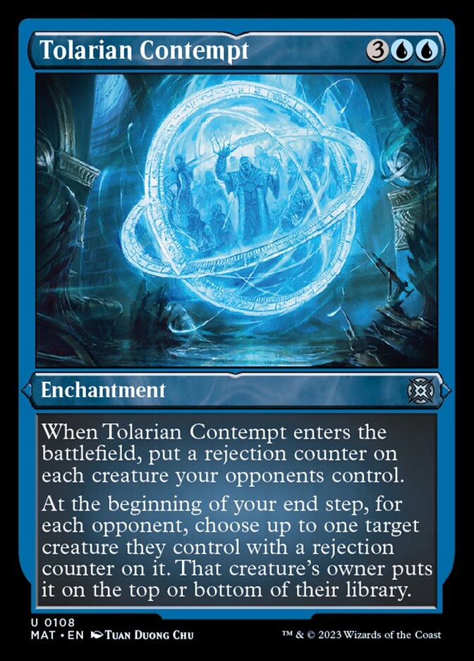 Tolarian Contempt (Foil Etched) [March of the Machine: The Aftermath] | RetroPlay Games