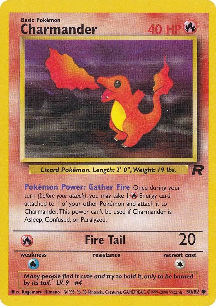 Charmander (50/82) [Team Rocket Unlimited] | RetroPlay Games