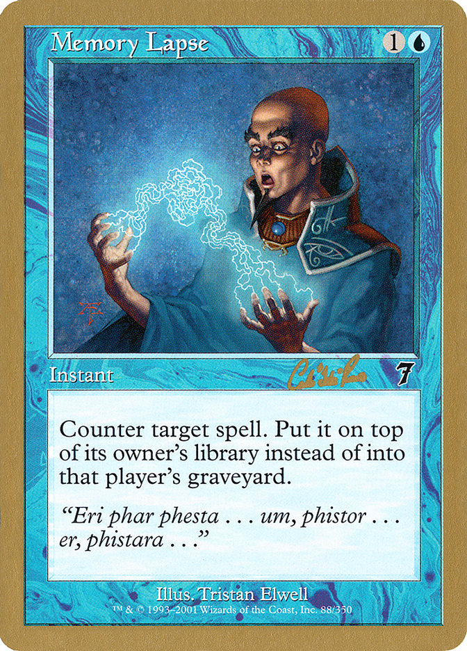 Memory Lapse (Carlos Romao) [World Championship Decks 2002] | RetroPlay Games
