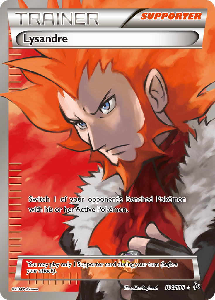 Lysandre (104/106) [XY: Flashfire] | RetroPlay Games