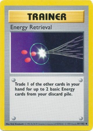 Energy Retrieval (81/102) [Base Set Shadowless Unlimited] | RetroPlay Games