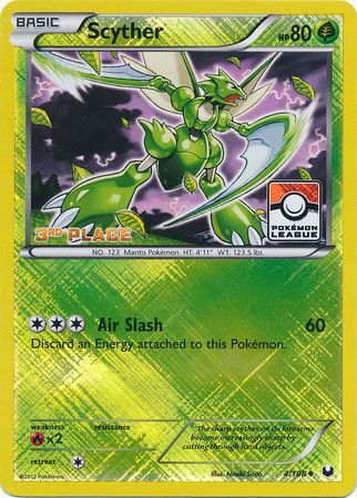 Scyther (4/108) (League Promo 3rd Place) [Black & White: Dark Explorers] | RetroPlay Games