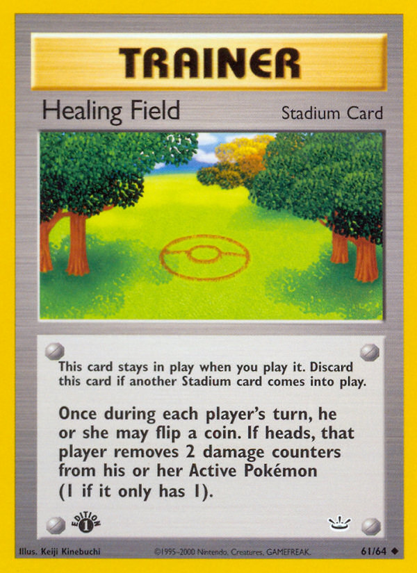 Healing Field (61/64) [Neo Revelation 1st Edition] | RetroPlay Games