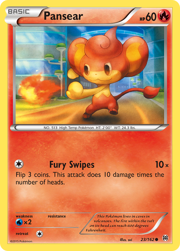 Pansear (23/162) [XY: BREAKthrough] | RetroPlay Games