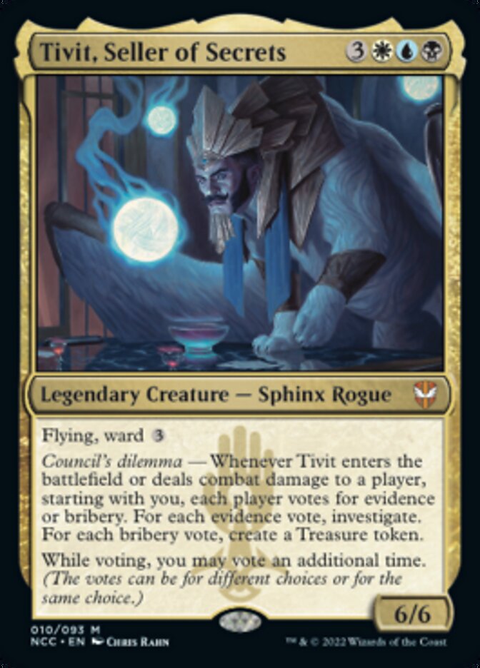 Tivit, Seller of Secrets [Streets of New Capenna Commander] | RetroPlay Games