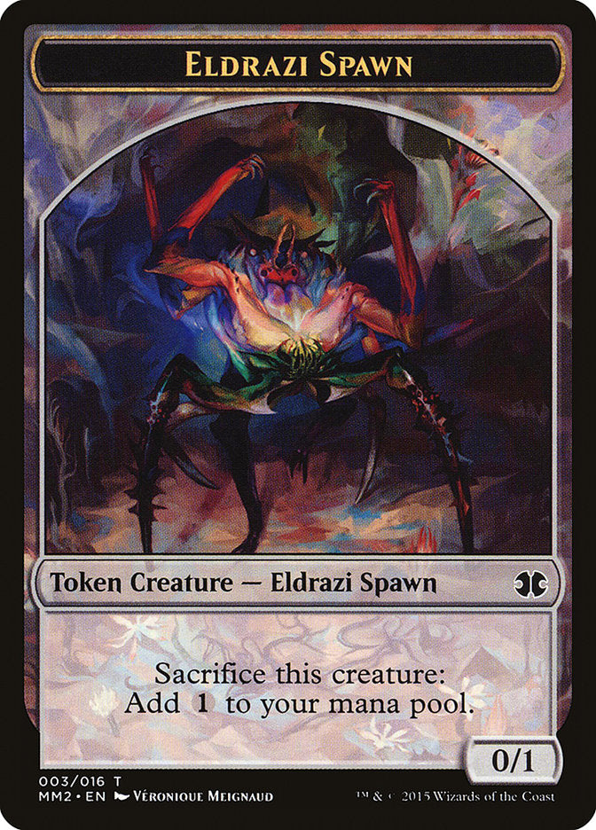 Eldrazi Spawn (003/016) [Modern Masters 2015 Tokens] | RetroPlay Games