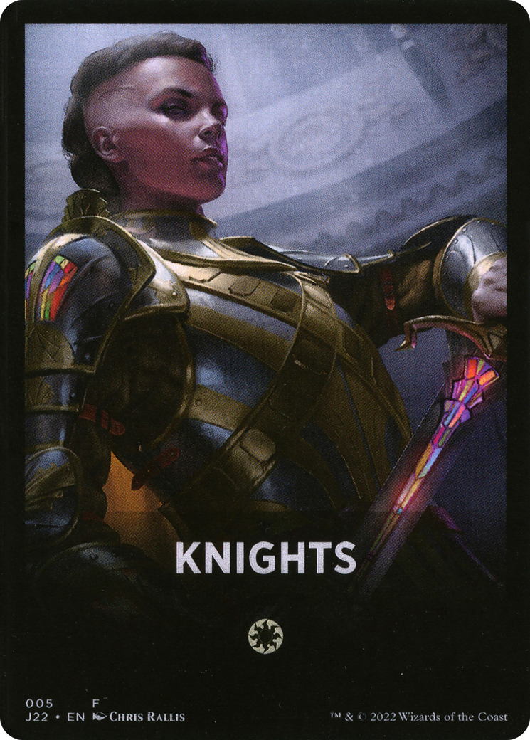 Knights Theme Card [Jumpstart 2022 Front Cards] | RetroPlay Games