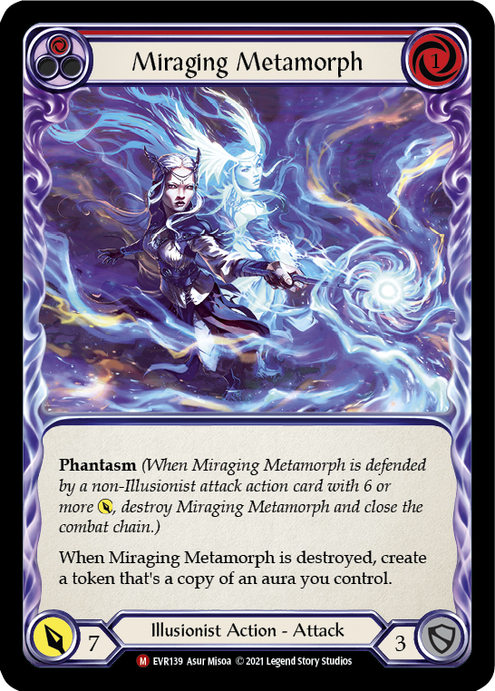 Miraging Metamorph [EVR139] (Everfest)  1st Edition Rainbow Foil | RetroPlay Games