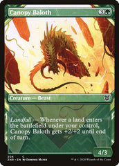Canopy Baloth (Showcase) [Zendikar Rising] | RetroPlay Games