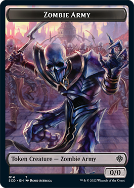 Zombie Army Double-Sided Token [Starter Commander Decks] | RetroPlay Games