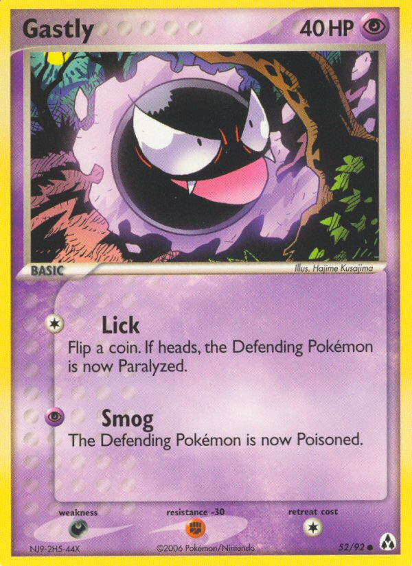 Gastly (52/92) [EX: Legend Maker] | RetroPlay Games