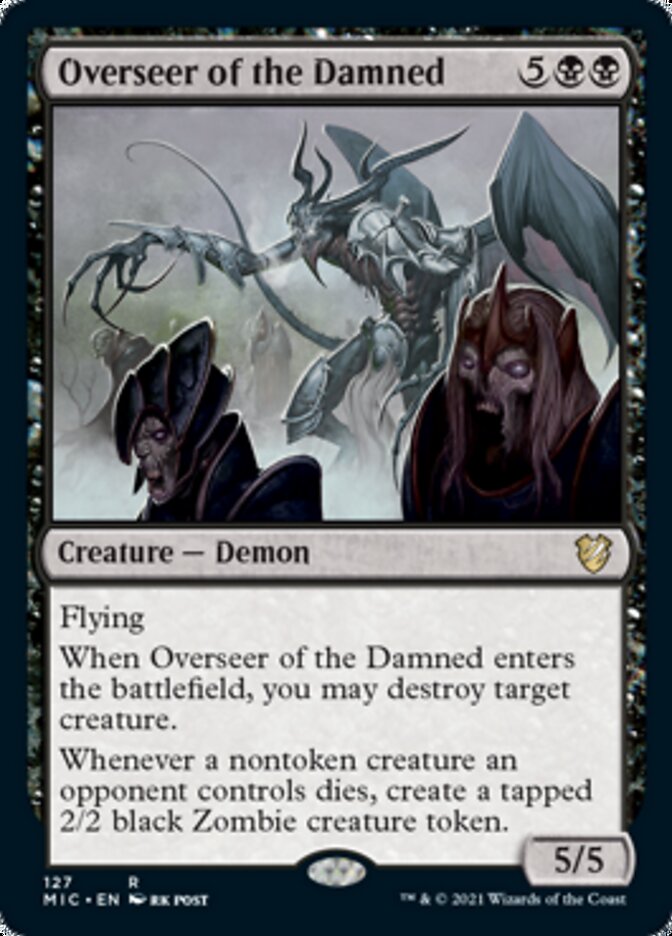 Overseer of the Damned [Innistrad: Midnight Hunt Commander] | RetroPlay Games