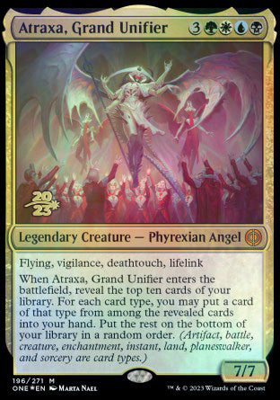 Atraxa, Grand Unifier [Phyrexia: All Will Be One Prerelease Promos] | RetroPlay Games