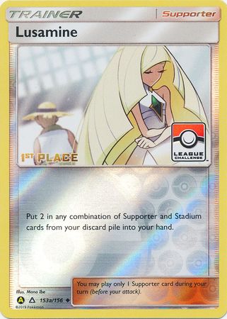 Lusamine (153a/156) (League Challenge Alt Art 1st Place) [Sun & Moon: Ultra Prism] | RetroPlay Games