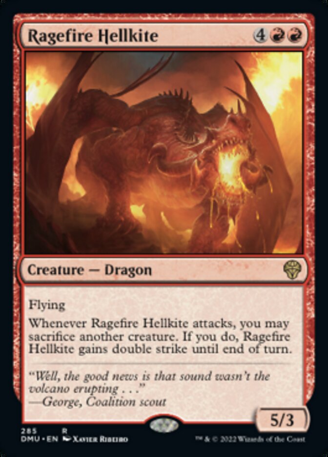 Ragefire Hellkite [Dominaria United] | RetroPlay Games