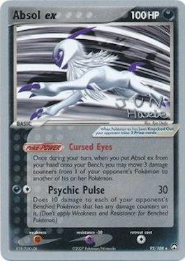 Absol ex (92/108) (Flyvees - Jun Hasebe) [World Championships 2007] | RetroPlay Games
